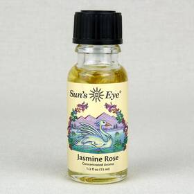 Suns Eye 799793439004 Jasmine Rose Herbal Fragrance Oil - 1/2 Ounce Bottle