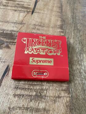 Ss17 Supreme Incense Match Pack Red Spice Brand New