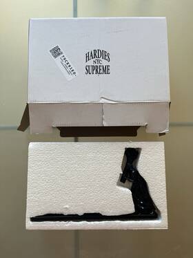 Ss23 Supreme X Hardies Jesus Incense Holder Black Resin Brand New With Box