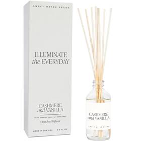 R157c Sweet Water Decor Non-toxic Cashmere And Vanilla Reed Diffuser Set Sandalwood Milky