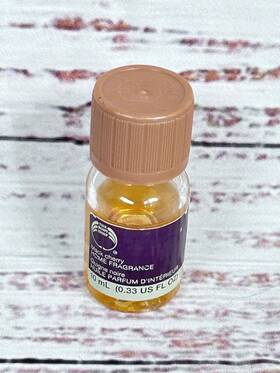 The Body Shop 028197816643 Black Cherry Home Fragrance Oil 10 Ml Discontinued Vintage Made Uk