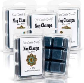 The Candle Daddy 313052779795 Nag Champa Wax Melts - 5 Packs 10 Ounces Total 30 Cubes