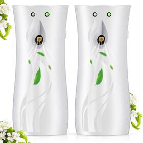 Jyd-threlaco-1664 Threlaco 2 Pcs Automatic Fragrance Spray Dispenser 6.2 Oz Abs Plastic Fragra