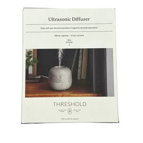 Threshold 197543405284 Ultrasonic Diffuser - 5 Hour Run Time With Two Mist Settings