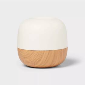 Threshold 644406276555 Small Woodgrain Essential Oil Diffuser Ultrasonic Auto Off