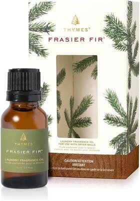 523699000 Thymes Frasier Fir Laundry Fragrance Oil For Dryer Scented