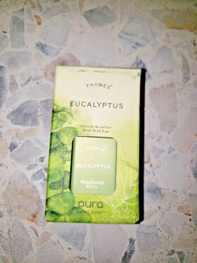 Thymes 637666000039 Eucalyptus Pura Smart Scent Recharge De Parfum Refill 10ml 0.33 Fl Oz