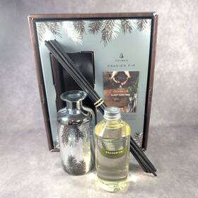 Thymes 637666044842 Frasier Fir Reed Diffuser With Oil And Reeds New In Box 7.75oz Mercury