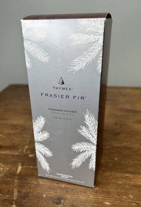 Thymes 637666048055 Frasier Fir Petite Pine Needle Reed Fragrance Diffuser 4 Oz