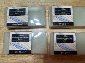Time & Again 065810609119 4 Pkg And Linen Simmering Waffle Bar 1.6 Oz For Wax Warmers - New