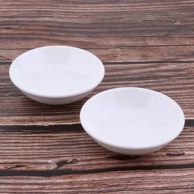 Lxq-1102-dw11 Tmeng 2 Pcs 3.8 Inch Round Replacement Ceramic Dish For Electric Burner Warmer Lamp