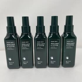 82058 Trader Joes Bergamot Vetiver Scented Room Spritz 4 Oz Spray Lot 5 Holiday Season
