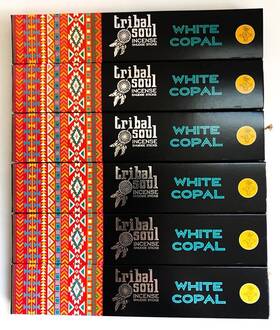 Tribal Soul 426842765809 Incense Smudge Sticks - Premium 90 Grams White Copal