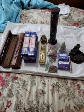 Trumiri 880001314531 Nag Champa Incense Sticks And Nagchampa Cone Variety Pack Bundle Inse