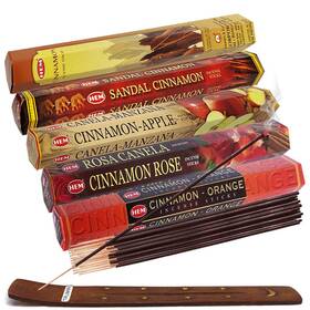 Trumiri 880001315378 Hem Incense Sticks Variety Pack #8 And Stick Holder Bundle With 5 C Inch