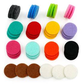Umnk03.us Ttstar 42pcs Replacement Refill Pads 22mm For Aromatherapy Essential Oil Diffuser N