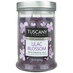 50122 Tuscany Candle Lilac Blossom Long-lasting Scented Jar 18 Oz