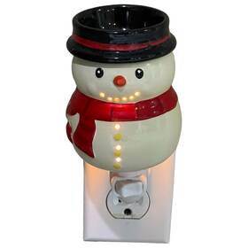 Tuscany Candle 644124555741 Snowman Christmas Outlet Wax Warmer #55574