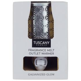 Tuscany Candle 644124677269 Plug-in Wax Warmer Galvanized Metal Cvs