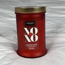 Tc-18256 Tuscany New Candle Cinamon Sugar 2-wick - 18 Oz