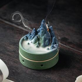 Txyxt 715787223367 Ceramic Backflow Incense Burner Holder For Stick Cone And Coil