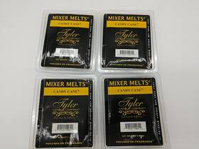 Tyler Candle Company 803821140692 Set Of 4 Candy Cane 1.9 Oz Wax Mixer Melts