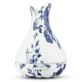 Jxlgt134 U-mate Oriental Blue-and-white Floral Pattern Grain Aroma Diffuser 400 Ml Ultrason
