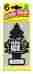 76171601551 U6p-60155 159514 Car Freshener 117502 Freshner Black Ice 6 Pack