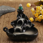 Ucg5314866 Waterfall Porcelain Backflow Ceramic Cone Incense Burner Holder Tower Buddhist