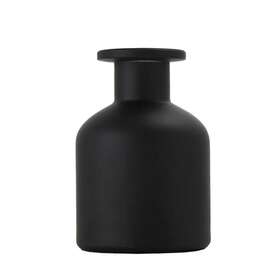 Upstore Jjy63605black 150ml/5oz Black Empty Glass Diffuser Bottle Jars Aromatherapy Storage