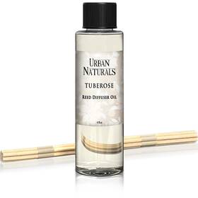 Urban Naturals 688039939302 Tuberose Reed Diffuser Oil Refill Replacement Sticks A Blend Of Exot