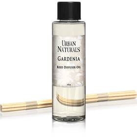 Urban Naturals 688039989857 Gardenia Scented Oil Reed Diffuser Refill Includes A Free Set Of Stick