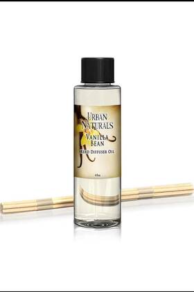 Gfruit-022 Urban Naturals Vanilla Bean Scented Oil Reed Diffuser Refill Includes A Free
