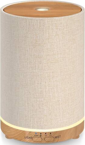 Ur1009 Urpower 100ml Essential Oil Diffusers For Home With Linen Cover 7 Color Changing