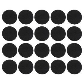 Uxcell 745060013736 1.8 Inch Dia.incense Burner Pad 20pcs Coil Incense Holder Mat Black Ash Catcher