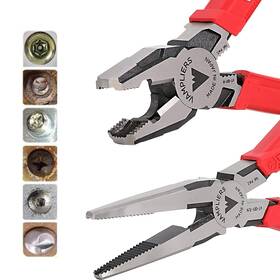 Vt-001-s2j Vampliers 2-pc Screw Extractor Pliers Set. Made In Japan 7.5 Inch Long Nose