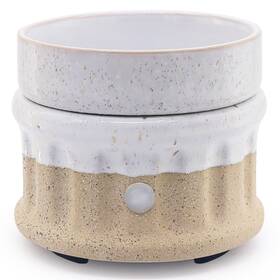 Vacw002 Victoria Aroma Ceramic Wax Melt Warmer - 3 In 1 Smokeless And Flameless Electric