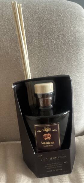 Vila Hermanos 411299010052 New Sandalwood 200 Ml. Reed Diffuser Handmade In Spain