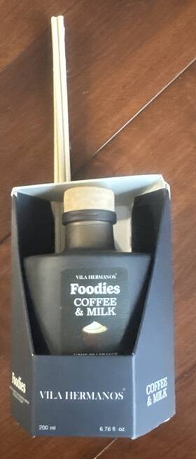 Vila Hermanos 8411299011448 New Villa Foodies Coffee And Milk Reed Diffuser 200ml/6.76oz