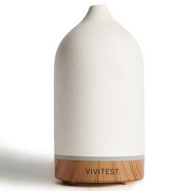 Vivitest 719366784287 Ceramic Diffusers Stone Essential Oil Diffuser Ultrasonic Aromatherapy Diffu