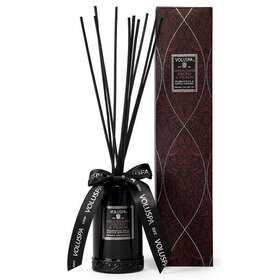 6753 Voluspa Vermeil Diffuser Collection - Makassar Ebony And Peach 6.5oz Unboxed