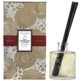 72516 Voluspa Gilt Pomander And Hinoki - Holiday Diffuser