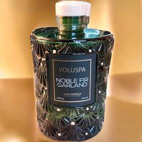 Voluspa 806644555100 Reed Diffuser Noble Fir Garland Home Ambiance 6.8 Oz / 200 Ml New In Box