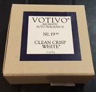 No.19af Votivo Clip Car Fragrance Auto White .19af Crisp Clean Aromatic