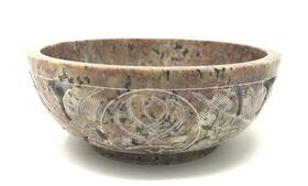 Vrinda 680599425462 Soapstone Scrying/smudge Bowl