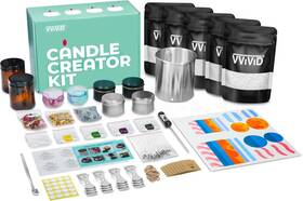 Vvivid 628856065396 Candle Making Kit Deluxe Edition Full Diy Starter-to-professional Set