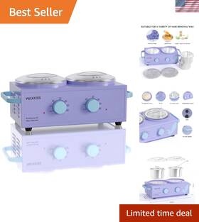 Wax Warmer 752741993775 Professional Double - 14oz Pots With Independent Temperature Control