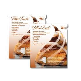 Web 704001405610 Filter Fresh Cinnamon Air Freshener For Hvac Filters 2-pack