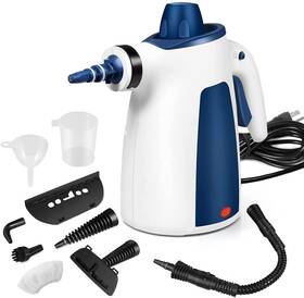 Whl-609 Wellcows Pressurized Handheld Steam Cleaner With Safety Lock And 9 Pcs Accessories 350m