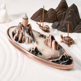 Wellsee 683404930052 Incense Holder Waterfall Burner